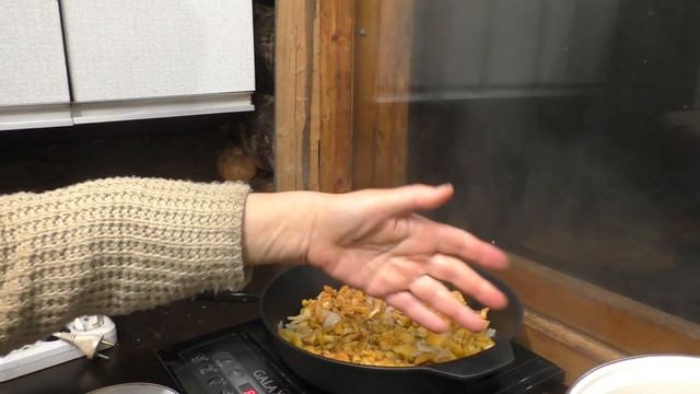 Без картошки! Грибы с макаронами и плавленным сыром. смотреть онлайн