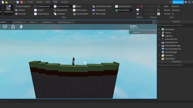 roblox 2d infinite procedural generation with biomes (laggy video lol) смотреть онлайн