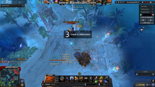 Dota 2 Techies Chase - Catch me if you can смотреть онлайн