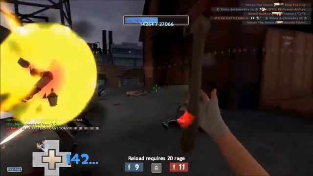 TF2: Freak Fortress 2 (Miss Pauling Gameplay) #1 смотреть онлайн