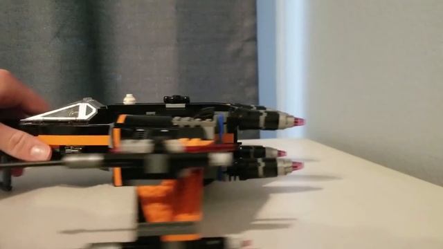Lego Star Wars The Force Awakens Poe's X-Wing Fighter review! 2015 set 75102 смотреть онлайн