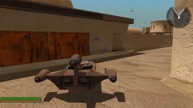 STAR WARS BATTLEFRONT 2(2005) (MODS) : MAPA : TATOOINE MOS EISLEY : GAMEPLAY смотреть онлайн