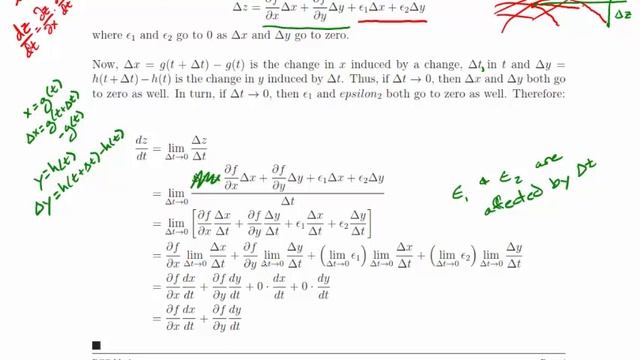 MTH 254 Lesson10 - The Chain Rule смотреть онлайн