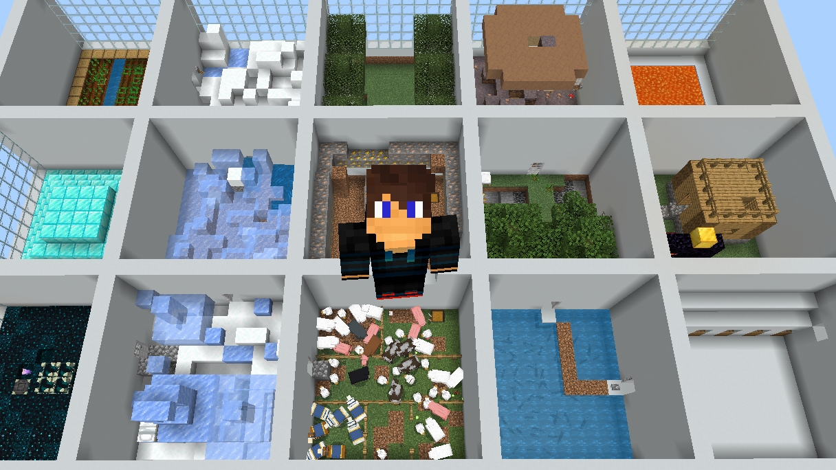 Я прожил в 15 разных комнатах в Майнкрафт {Белчёнок™}