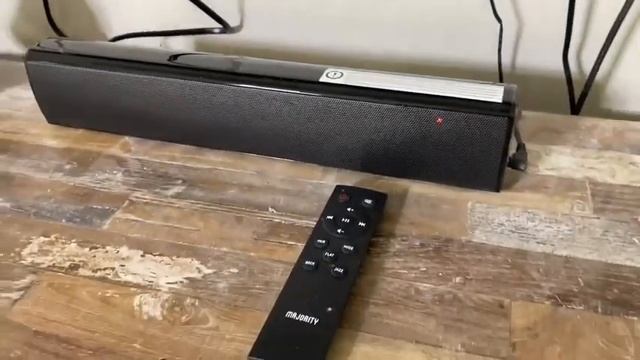 15 Inch Soundbar for TV, Bluetooth Sound Bar 50 Watts смотреть онлайн