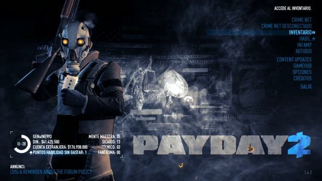 PAYDAY 2 : NIVEL 3 DE INFAMOUS , DESBLOQUEANDO LA SEGUNDA MASCARA "The Specialist" смотреть онлайн