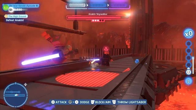 LEGO STAR WARS THE SKYWALKER SAGA - OBIWAN VS ANAKIN смотреть онлайн