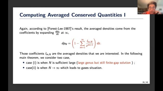 Dr. Fudong Wang | Recent Developments in Spectral Theory of Focusing NLS Soliton Gases:... смотреть онлайн