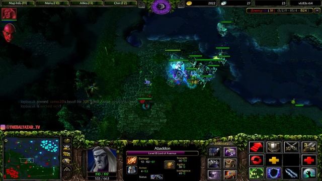DOTA ABADDON vs TERRORBLADE (SUPER HARD GAME) смотреть онлайн