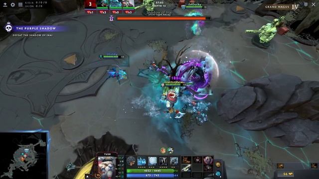 Dota 2 | Aghanim's Labyrinth - Grand Magus Difficulty смотреть онлайн