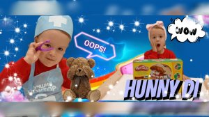 ✨Играем в доктора✨ Видео для самых маленьких. Детский канал Hunny Di 💕