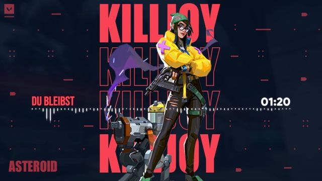 Valorant Killjoy - Official Theme Song Music (SAM - Du Bleibst) смотреть онлайн