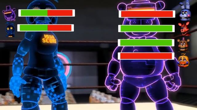 SFM FNaF TOY STORY 4 TF2 Security Breach VS FANTA Security Breach Animatronics WITH HEALTHBARS смотреть онлайн