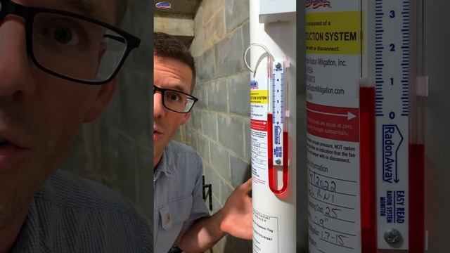 How to Read a U-Tube Manometer #radonmitigation смотреть онлайн