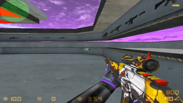 Пак моделей оружия для CS 1.6 смотреть онлайн
