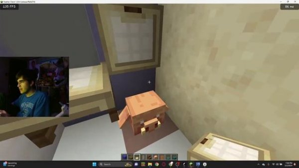 Hello neighbor 2 in Minecraft map (building stream)