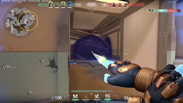 Jett went head first into the wall | Valorant highlights смотреть онлайн