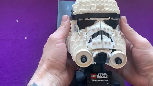 Lego 75276 Stormtrooper Helmet смотреть онлайн