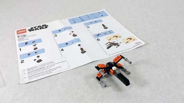 LEGO Star Wars: Mini Force Awakens X-Wing Fighter Build смотреть онлайн
