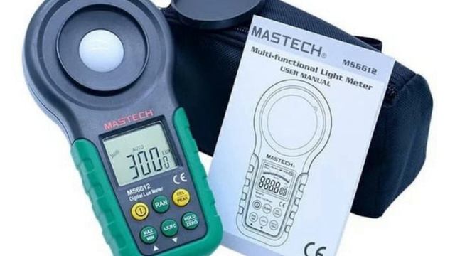 MS6612 MASTECH Lux Meter Light Tester Luxmeter Cahaya Gauge Luminometer FC CD Digital Iluminometer