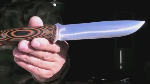 Тест ножей с геометрией convex без подводов в "0". Какие последствия могут быть после рыбьих костей.