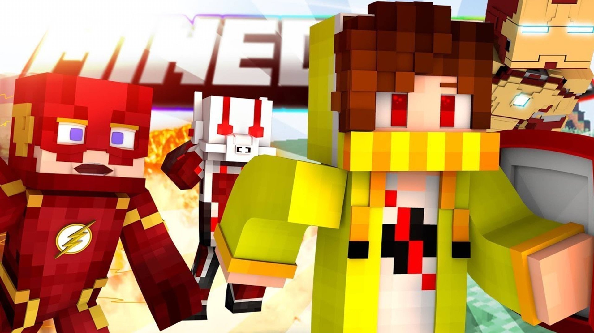 КАК СТАТЬ НАСТОЯЩИМ СУПЕРГЕРОЕМ В МАЙНКРАФТЕ?! КАРТА С МОДОМ FISK SUPER HEROES! #2 смотреть онлайн