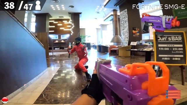 Nerf War | Water Park & SPA Battle 18 (Nerf First Person Shooter) смотреть онлайн