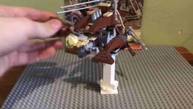 LEGO Star Wars set review!!!! Wookiee attack from 2005 смотреть онлайн