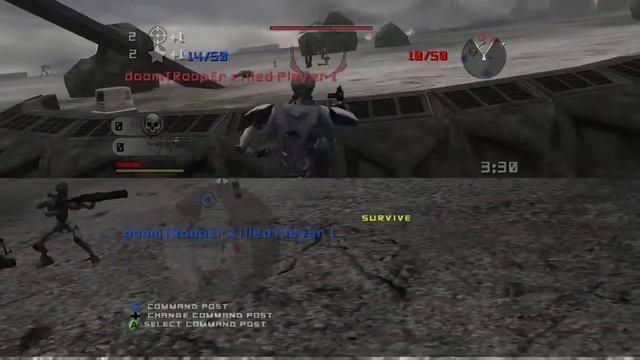 Starwars battlefront 2 (classic) with a friend (split screen gameplay) смотреть онлайн
