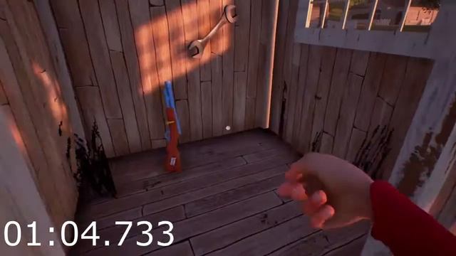 Hello Neighbor alpha 2 Speedrun 2min смотреть онлайн