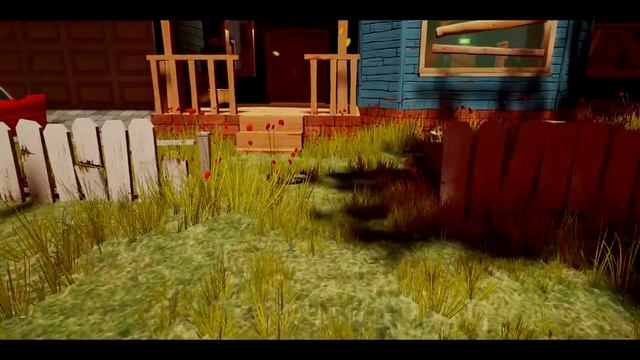 Hello Neighbor ALPHA - Part 1 | THE NEIGHBOR IS A GIANT SPANISH MAN! смотреть онлайн