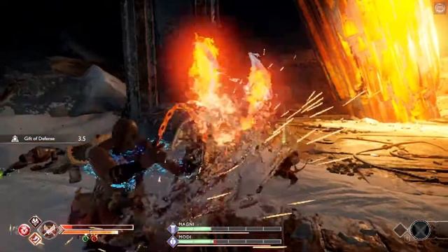 General Kratos Skin VS Sons of Thor (God of War PC Mod) - Kratos Destroys Modi and Magni! смотреть онлайн