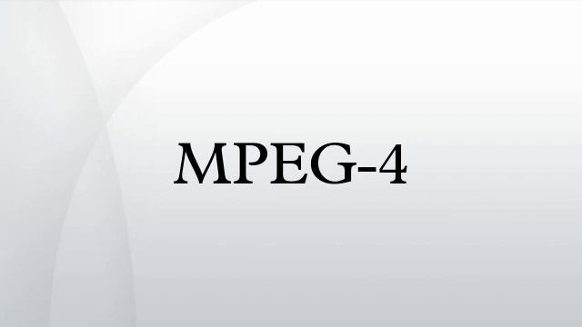 MPEG-4