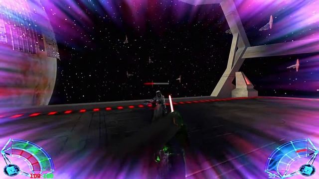 Star Wars Jedi Knight: Jedi Academy | Darth Revan Vs. Darth Nihilus (KOTF Custom Boss Battle) смотреть онлайн