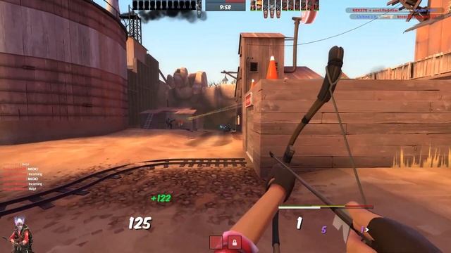 Team Fortress 2: Sniper Gameplay [TF2 Huntsman 2022] смотреть онлайн