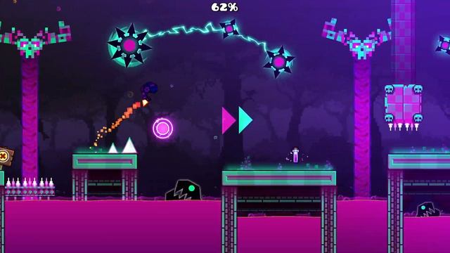 Geometry Dash: Deeper Space (GD Fanapp) | All Levels & Coins смотреть онлайн