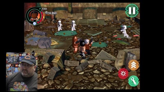 Lego Star Wars The Force Awakens iOS and Android Castle Escape Walkthrough смотреть онлайн