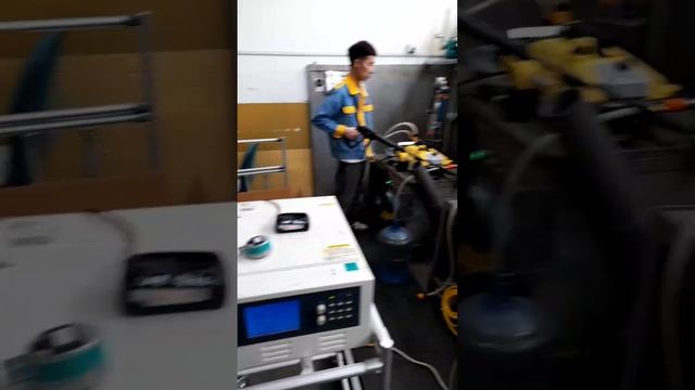 Тест мотопомпы моек ханс на заводе Китая смотреть онлайн