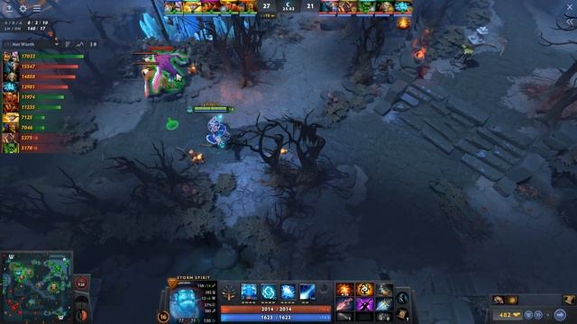 Top Dotabuff Mid Storm Spirit - Dota 2 Pro Immortal Storm Spirit Gameplay [20/5/28]