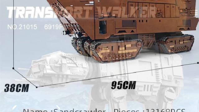 New Star Wars sandcrawler and at-at Walker revealed смотреть онлайн