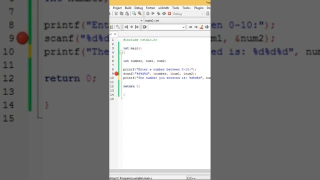 Scanf() function in C language to get inputs from User смотреть онлайн