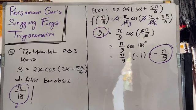 Persamaan Garis Singgung Fungsi Trigonometri смотреть онлайн