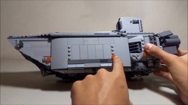 LEGO 75103 FIRST ORDER TRANSPORTER MOD смотреть онлайн