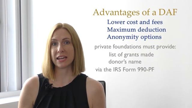 Why Choose a Donor Advised Fund over a Private Foundation? смотреть онлайн