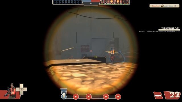 Team Fortress 2 Sniper Gameplay смотреть онлайн