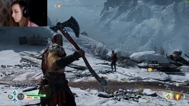 Прохождение God of War 2018. Часть 13. Голова Тамура смотреть онлайн