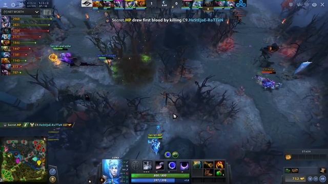 SECRET vs CLOUD 9 - EU Quals Playoffs DAC 2017 Dota 2 смотреть онлайн
