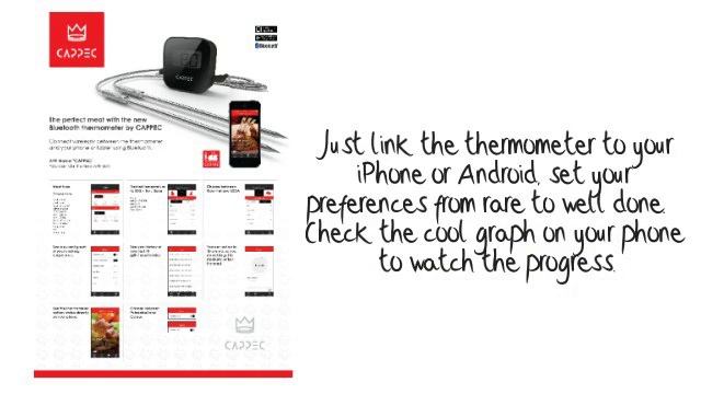 Blaze Bluetooth BBQ thermometer by CAPPEC смотреть онлайн