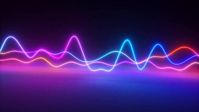 Ambient Neon Equalizer Party lights TV Screensaver 4K Background Video смотреть онлайн