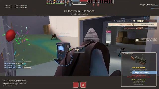 Team Fortress 2 Clip 11 - A cheater in Dustbowl get's autobalanced then kicked YAY смотреть онлайн